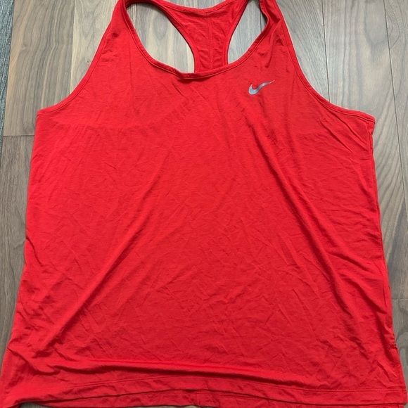 Nike Tops - NWT XXL Red Nike Dri-Fit Racerback Tank